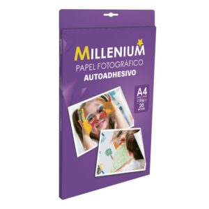 Papel Fotográfico Adhesivo A4 120 G X 20 Hojas