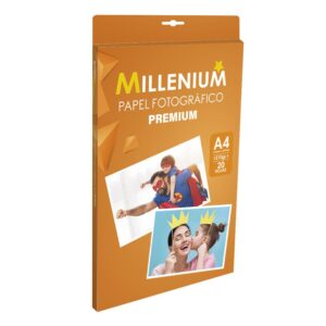 Papel Fotográfico Premium A4 20 Hojas