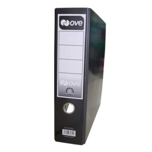 Archivador Plastificado Oficio Negro Lomo Ancho