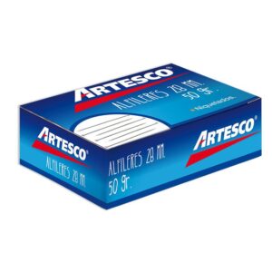 Alfileres Artesco 28 Mm Caja X 50 Gr