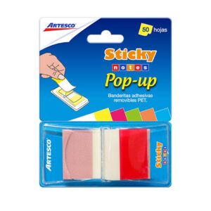 Banderitas Adhesivas Artesco Pop Up 50 Hojas
