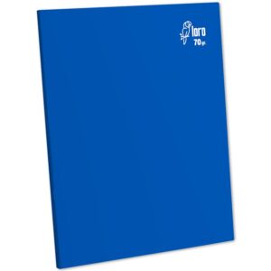 Cuaderno Cuadriculado A4 70 Gr Colores Variados 80 Hojas