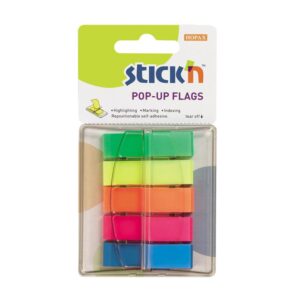 Index Tipo Banderitas Stick'N Notes Pop Up Neón 200 Hojas