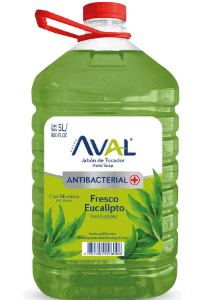 Jabón Líquido Antibacterial 5 litros AVAL