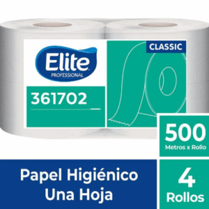Papel Higiénico Rollo Una Hoja 4 Un 500 M