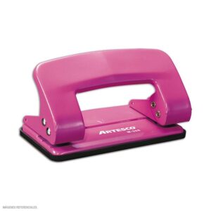 Perforador Artesco M-208 11 Hojas Rosado