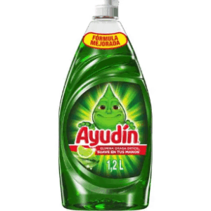 Lavavajilla Líquido AYUDIN Limón 1200ml