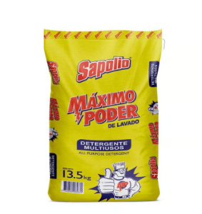 Detergente En Polvo Sapolio 13.5 Kg