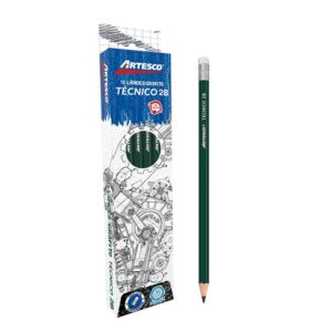 Lápiz Técnico 2B S/ Borrador Artesco