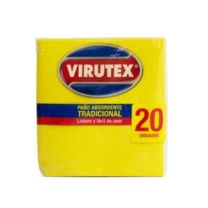 Paño Absorbente Virutex Tradicional X 20 Und