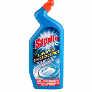 Limpia Inodoro SAPOLIO WC Gel Quitasarro Extra Fuerte Botella 500ml