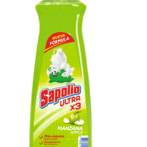 Lavavajilla líquida Limón/Manzana Sapolio 1250 ml