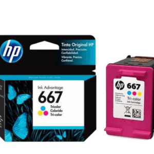 Cartucho de Tinta HP 667 Tricolor Original HP