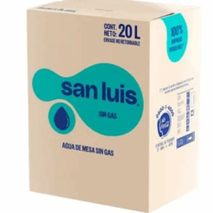 Agua SAN LUIS sin Gas Caja 20L